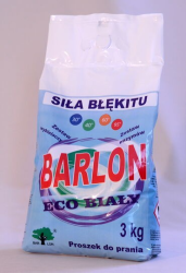 BARLON Proszek uniwersalny 3kg, SIŁA BŁĘKITU Eco biały (PROB3)