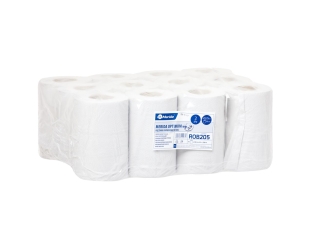 Merida Ręczniki papierowe w roli OPTIMUM MINI, białe, średnica 13,5 cm, długość 60 m, dwuwarstwowe (ROB205)