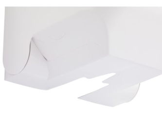 Merida Pojemnik na ręczniki papierowe w rolach TOP MAXI, tworzywo ABS (CTS101) - Pojemnik na ręczniki papierowe w rolach Merida TOP MAXI, tworzywo ABS, biały