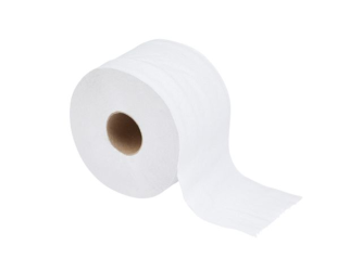 Merida Papier toaletowy OPTIMUM, biały, średnica 13,5 cm, długość 68 m, dwuwarstwowy, worek 18 szt. (POB503)