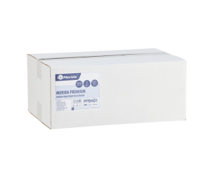 Merida Papier toaletowy w listkach PREMIUM, biały, trzywarstwowy, karton 4800 szt. listków (PPB401)