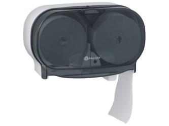 Merida Pojemnik na dwie rolki papieru toaletowego bez gilzy ONE, tworzywo ABS (BEB301)