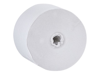 Merida Papier toaletowy bez gilzy CLASSIC, biały, średnica 12 cm, długość 125 m, jednowarstwowy, karton 18 szt (PKB301)