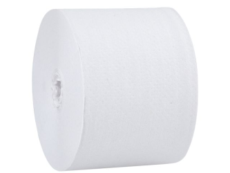 Merida Papier toaletowy bez gilzy CLASSIC, biały, średnica 12 cm, długość 125 m, jednowarstwowy, karton 18 szt (PKB301)