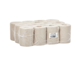 Merida Ręczniki papierowe w roli ECONOMY MINI, szare, jednowarstwowy, długość 60 m, opakowanie 12 rolek (RES204)