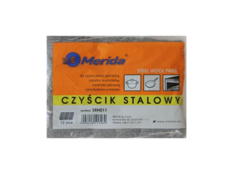 Merida Czyścik stalowy, paczka 12 szt. (SRH011)