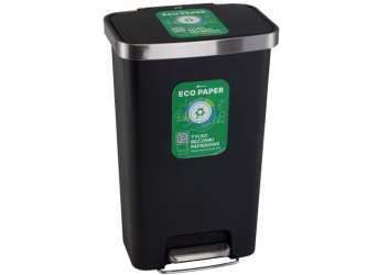 Merida Kosz pedałowy "ECO PAPER", pojemność 50 L, tworzywo sztuczne, (KJB410)