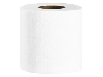 Merida Papier toaletowy PREMIUM, biały, średnica 12,5 cm, długość 50 m, trzywarstwowy, worek 24 szt., ECOLABEL (PPB502)