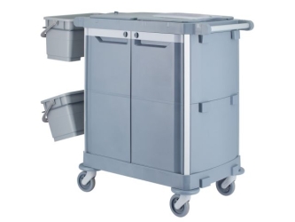 Merida Wózek sprzątający OPERA, kuwetowy, szary (HFV755) - Wózek sprzątający MERIDA OPERA, kuwetowy, szary