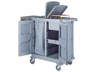 Merida Wózek sprzątający OPERA, kuwetowy, szary (HFV755) - Wózek sprzątający MERIDA OPERA, kuwetowy, szary