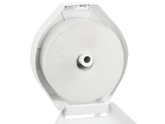 Merida Pojemnik na papier toaletowy TOP MEGA, tworzywo ABS, biały (BTS001)